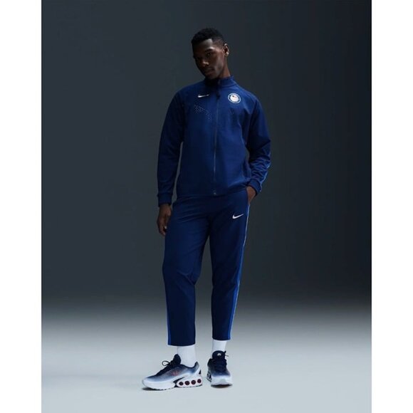 Nike Paris 2024 Team Issued USA Olympic Pants Sizes Men Blue White - Picture 3 of 12